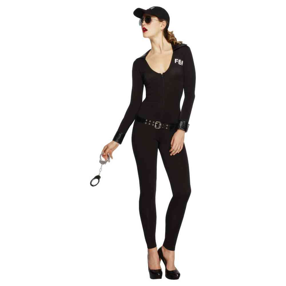 Fever - FBI Flirt Costume - Noir